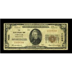 Colfax, WA - $20 1929 Ty. 1 The Colfax NB Ch. #