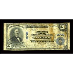 Dayton, WA - $20 1902 Plain Back Fr. 650 The