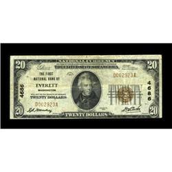 Everett, WA - $20 1929 Ty. 1 The First NB Ch. #