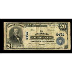 Montesano, WA - $20 1902 Plain Back Fr. 659 The