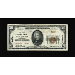 Wenatchee, WA - $20 1929 Ty. 2 The First NB Ch.