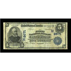 Hartford, WI - $5 1902 Date Back Fr. 592 The