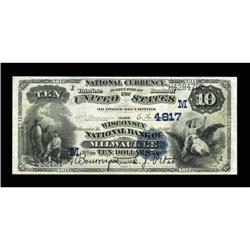 Milwaukee, WI - $10 1882 Date Back Fr. 540 The