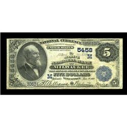 Milwaukee, WI - $5 1882 Value Back Fr. 574 The
