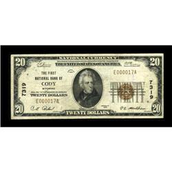 Cody, WY - $20 1929 Ty. 1 The First NB Ch. #