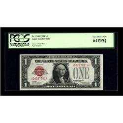 Fr. 1500 $1 1928 Legal Tender Note. PCGS Very