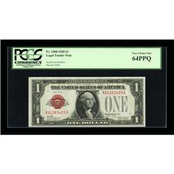 Fr. 1500 $1 1928 Legal Tender Note. PCGS Very