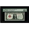 Image 1 : Fr. 1500 $1 1928 Legal Tender Note. PMG Choice