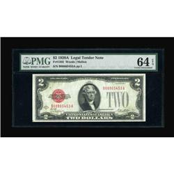 Fr. 1502 $2 1928A Legal Tender Note. PMG Choice