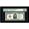 Image 1 : Fr. 1527* $5 1928B Legal Tender Note. PMG Choice