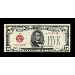 Fr. 1527* $5 1928B Legal Tender Note. Choice