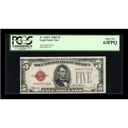Fr. 1530* $5 1928E Legal Tender Note. PCGS
