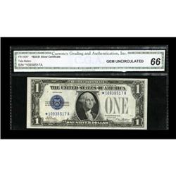 Fr. 1600* $1 1928 Silver Certificate. CGA Gem