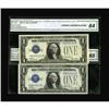Image 1 : Fr. 1601 $1 1928A Silver Certificates. Two