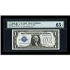 Image 1 : Fr. 1603 $1 1928C Silver Certificate. PMG Gem