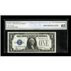 Image 1 : Fr. 1604 $1 1928D Silver Certificate. CGA Gem