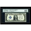 Image 1 : Fr. 1605 $1 1928E Silver Certificate. PMG Choice