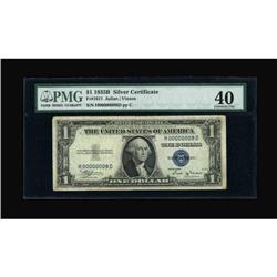 Fr. 1611 $1 1935B Silver Certificate. PMG