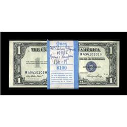 Fr. 1614 $1 1935E Silver Certificates. 100 Pack