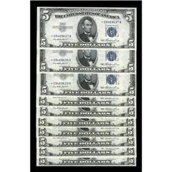 Fr. 1655* $5 1953 Silver Certificate. Choice