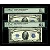 Image 1 : Fr. 1701 $10 1934 Silver Certificates. Two