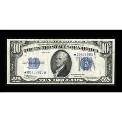 Fr. 1701* $10 1934 Mule Silver Certificate.