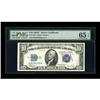 Image 1 : Fr. 1704 $10 1934C Silver Certificate. PMG Gem