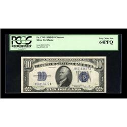Fr. 1705 $10 1934D Silver Certificate. PCGS Very