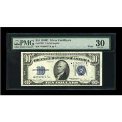 Fr. 1705* $10 1934D Silver Certificate. PMG Very