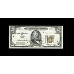 Fr. 1880-K $50 1929 Federal Reserve Bank Note.