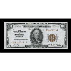 Fr. 1890-I $100 1929 Federal Reserve Bank Note.