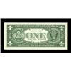 Image 2 : Fr. 1900-D $1 1963 Federal Reserve Note. Superb