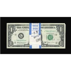 Fr. 1902-L $1 1963B Federal Reserve Notes.