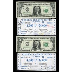 Fr. 1904-A $1 1969A Federal Reserve Note. Choice