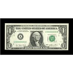 Fr. 1909-A $1 1977 Federal Reserve Note Serial