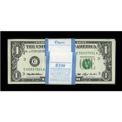 Fr. 1920-C $1 1993 Web Federal Reserve Notes.