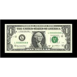 Fr. 1930-A $1 2003A Federal Reserve Note. Serial
