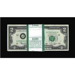 Fr. 1935-J $2 1976 Federal Reserve Notes.