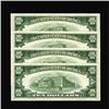 Image 2 : Four Consecutive Fr. 2012-G* $10 1950B Ch CU