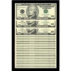 Fr. 2036-L* $10 2001 Federal Reserve Notes. 22