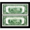 Image 2 : Fr. 2050-I $20 1928 Federal Reserve Notes. Two