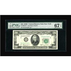 Fr. 2064-B* $20 1950E Federal Reserve Note. PMG