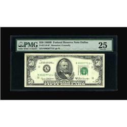 Fr. 2116-K* $50 1969B Federal Reserve Note. PMG