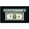 Image 1 : Fr. 2161-G $100 1950D Federal Reserve Note. PMG