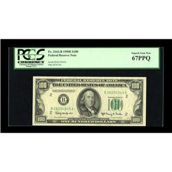 Fr. 2162-B $100 1950E Federal Reserve Note. PCGS