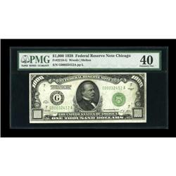Fr. 2210-G $1000 1928 Federal Reserve Note. PMG