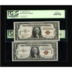 Fr. 2300 $1 1935A Hawaii Silver Certificate.