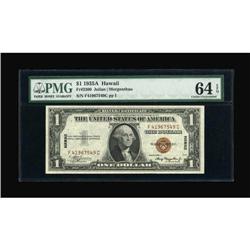 Fr. 2300 $1 1935A Hawaii Silver Certificate. PMG
