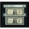 Image 1 : Fr. 2300 $1 1935A Hawaii Silver Certificates.