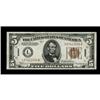 Image 1 : Fr. 2302 $5 1934A Hawaii Federal Reserve Note.